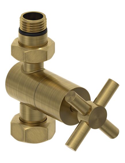 Купить Вентиль Сунержа прямой крест G 1/2" НР х G 3/4" НГ (051-1409-1234) по цене 12320 руб., в Санкт-Петебруге в интернет магазине 100-Систем, а также дургие товары Сунержа из раздела Комплектующие и Полотенцесушители