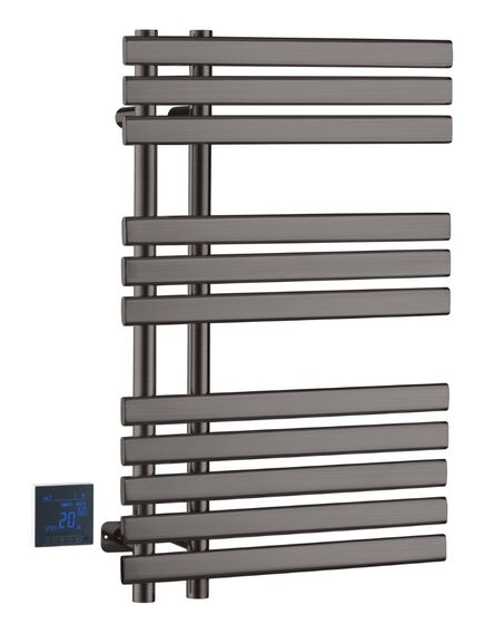 Купить Полотенцесушитель электрический сухой VENTURO GUN METAL (723-gm) по цене 74922 руб., в Санкт-Петебруге в интернет магазине 100-Систем, а также дургие товары BOHEME из раздела Электрические полотенцесушители и Полотенцесушители