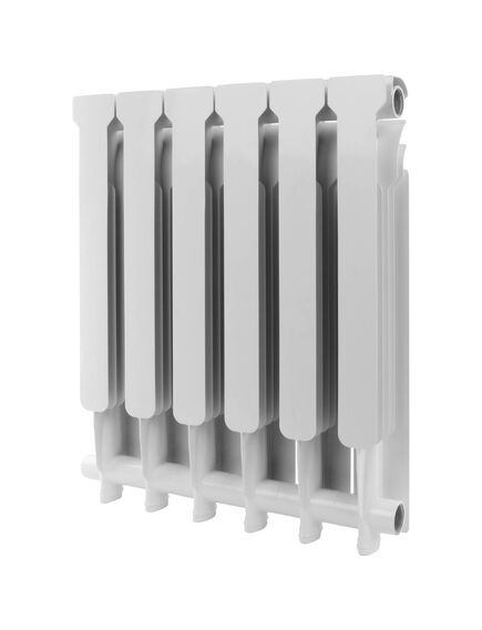 Купить ROMMER Profi 500 (AL500-80-80-100) 6 секции радиатор алюминиевый (RAL9016) (ral-1210-050006) по цене 4530 руб., в Санкт-Петебруге в интернет магазине 100-Систем, а также дургие товары ROMMER из раздела Алюминиевые радиаторы и Радиаторы