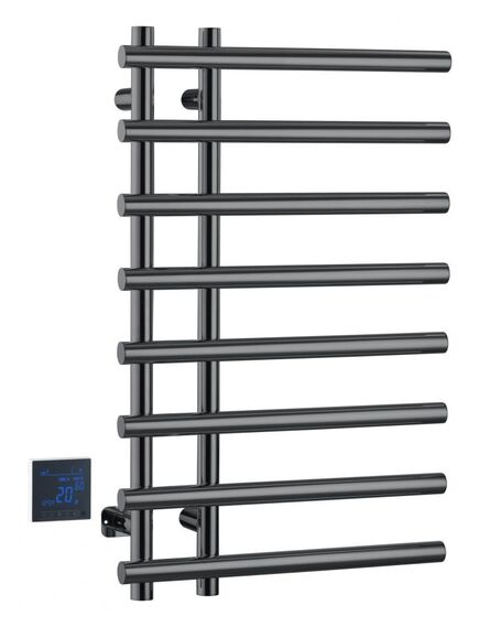 Купить Полотенцесушитель электрический круглый сухой SHINE GUN METAL (722-sgm) по цене 66234 руб., в Санкт-Петебруге в интернет магазине 100-Систем, а также дургие товары BOHEME из раздела Электрические полотенцесушители и Полотенцесушители