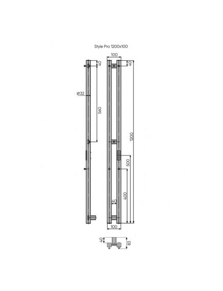 Купить Псш Style PRO (electro) 120/10 (скр.монтаж, унив.подкл.R/L, Белый) INDIGO (lspre120-10wmrt) по цене 9227 руб., в Санкт-Петебруге в интернет магазине 100-Систем, а также дургие товары INDIGO из раздела Электрические полотенцесушители и Полотенцесушители