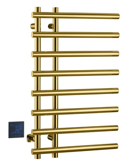 Купить Полотенцесушитель электрический круглый сухой GOLD (722-g) по цене 71555 руб., в Санкт-Петебруге в интернет магазине 100-Систем, а также дургие товары BOHEME из раздела Электрические полотенцесушители и Полотенцесушители