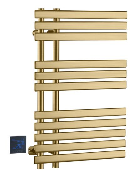 Купить Полотенцесушитель электрический сухой VENTURO MATT GOLD (723-mg) по цене 74922 руб., в Санкт-Петебруге в интернет магазине 100-Систем, а также дургие товары BOHEME из раздела Электрические полотенцесушители и Полотенцесушители