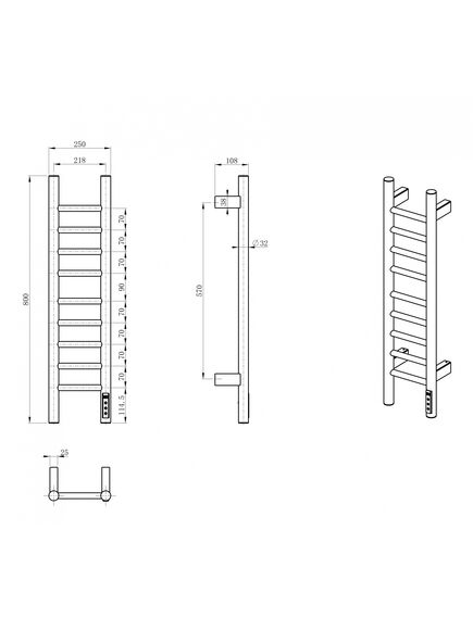 Купить Полотенцесушитель электрический WONZON & WOGHAND BONN, Хром (WW-AL4092-CR) (ww-al4092-cr) по цене 52273 руб., в Санкт-Петебруге в интернет магазине 100-Систем, а также дургие товары WONZON & WOGHAND из раздела Электрические полотенцесушители и Полотенцесушители
