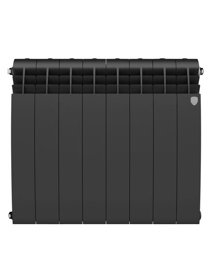 Купить Радиатор Royal Thermo BiLiner 500 Noir Sable - 8 секц. (rtbns50008) по цене 9840 руб., в Санкт-Петебруге в интернет магазине 100-Систем, а также дургие товары ROYAL THERMO из раздела Биметаллические радиаторы и Радиаторы