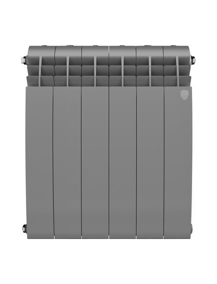 Купить Радиатор Royal Thermo BiLiner 500 Silver Satin - 6 секц. (rtbss50006) по цене 7380 руб., в Санкт-Петебруге в интернет магазине 100-Систем, а также дургие товары ROYAL THERMO из раздела Биметаллические радиаторы и Радиаторы