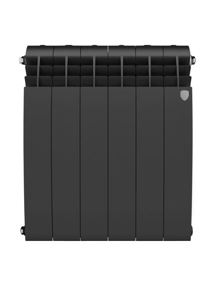 Купить Радиатор Royal Thermo BiLiner 500 Noir Sable - 6 секц. (rtbns50006) по цене 7380 руб., в Санкт-Петебруге в интернет магазине 100-Систем, а также дургие товары ROYAL THERMO из раздела Биметаллические радиаторы и Радиаторы