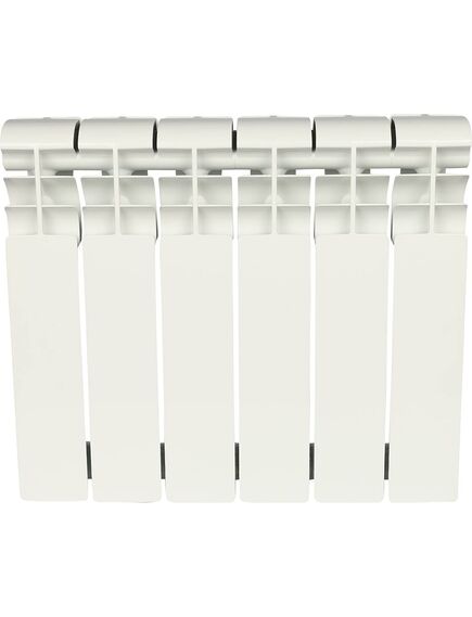 Купить ROMMER Profi BM 350 (BI350-80-80-130) 6 секций радиатор биметаллический (RAL9016) (rbm-1210-035006) по цене 4410 руб., в Санкт-Петебруге в интернет магазине 100-Систем, а также дургие товары ROMMER из раздела Биметаллические радиаторы и Радиаторы