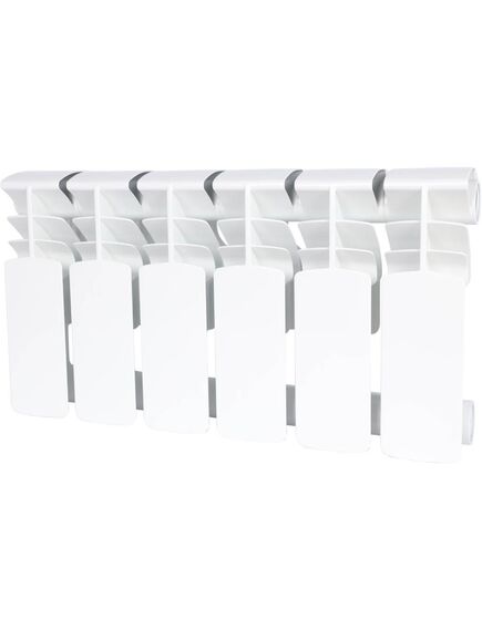 Купить ROMMER Plus BM 200 6 секций радиатор биметаллический (RAL9016) (rbm-3210-020006) по цене 3840 руб., в Санкт-Петебруге в интернет магазине 100-Систем, а также дургие товары ROMMER из раздела Биметаллические радиаторы и Радиаторы