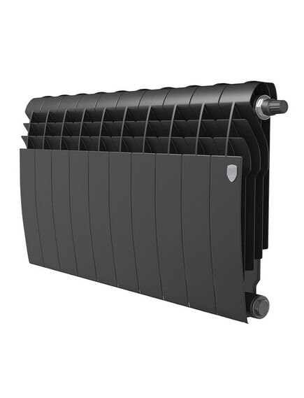 Купить Радиатор Royal Thermo BiLiner 350 Noir Sable VR80 - 10 секц. (rtbnsvr8035010) по цене 13185 руб., в Санкт-Петебруге в интернет магазине 100-Систем, а также дургие товары ROYAL THERMO из раздела Биметаллические радиаторы и Радиаторы