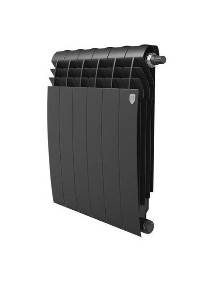 Купить Радиатор Royal Thermo BiLiner 500 Noir Sable VR80 - 6 секц. (rtbnsvr8050006) по цене 9117 руб., в Санкт-Петебруге в интернет магазине 100-Систем, а также дургие товары ROYAL THERMO из раздела Биметаллические радиаторы и Радиаторы
