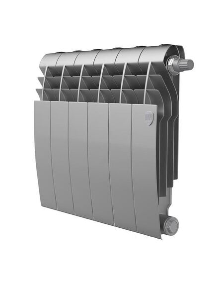 Купить Радиатор Royal Thermo BiLiner 350 /Silver Satin VR - 6 секц. (rtbssvr35006) по цене 7912 руб., в Санкт-Петебруге в интернет магазине 100-Систем, а также дургие товары ROYAL THERMO из раздела Биметаллические радиаторы и Радиаторы