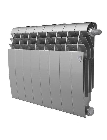 Купить Радиатор Royal Thermo BiLiner 350 Silver Satin VR80 - 8 секц. (rtbssvr8035008) по цене 11043 руб., в Санкт-Петебруге в интернет магазине 100-Систем, а также дургие товары ROYAL THERMO из раздела Биметаллические радиаторы и Радиаторы