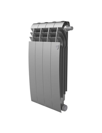 Купить Радиатор Royal Thermo BiLiner 500 Silver Satin VR80 - 4 секц. (rtbssvr8050004) по цене 6903 руб., в Санкт-Петебруге в интернет магазине 100-Систем, а также дургие товары ROYAL THERMO из раздела Биметаллические радиаторы и Радиаторы