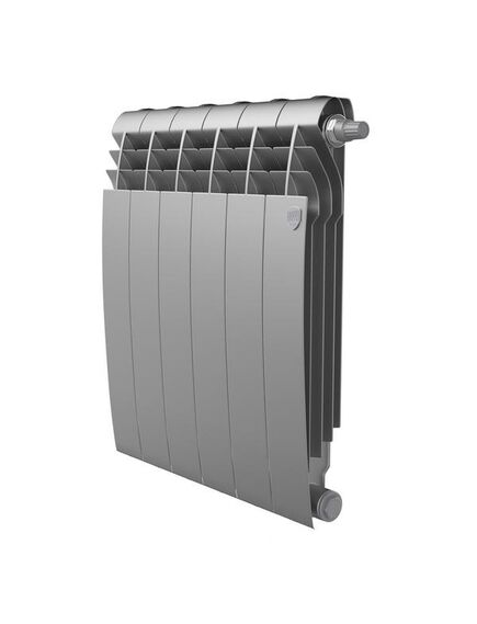 Купить Радиатор Royal Thermo BiLiner 500 Silver Satin VR80 - 6 секц. (rtbssvr8050006) по цене 9117 руб., в Санкт-Петебруге в интернет магазине 100-Систем, а также дургие товары ROYAL THERMO из раздела Биметаллические радиаторы и Радиаторы