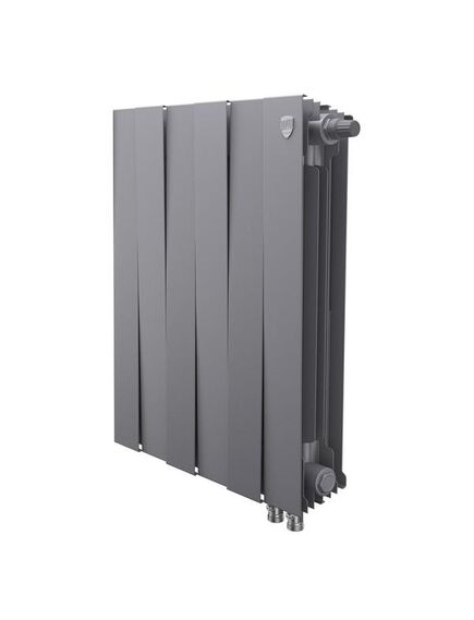 Купить Радиатор Royal Thermo PianoForte 500 Silver Satin VDR80 - 6 секц. (rtpnssvdr8050006) по цене 13510 руб., в Санкт-Петебруге в интернет магазине 100-Систем, а также дургие товары ROYAL THERMO из раздела Биметаллические радиаторы и Радиаторы