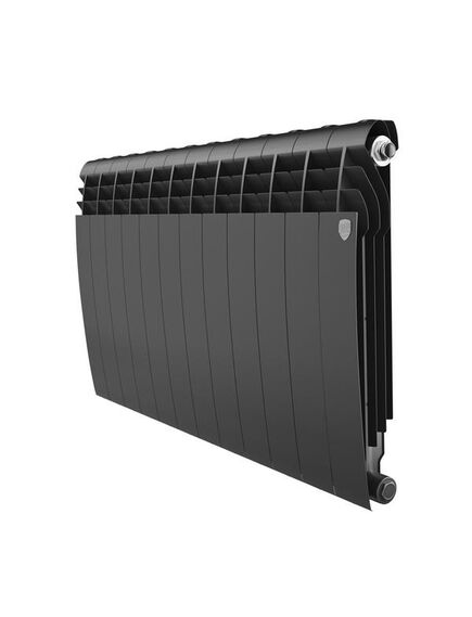 Купить Радиатор биметаллический Royal Thermo BILINER B 500 Чёрный - 12 секц. (rtbb350012) по цене 14760 руб., в Санкт-Петебруге в интернет магазине 100-Систем, а также дургие товары ROYAL THERMO из раздела Биметаллические радиаторы и Радиаторы