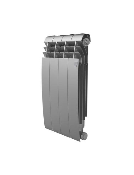 Купить Радиатор биметаллический Royal Thermo BILINER B 500 Серебристый - 4 секц. (rtbs350004) по цене 4920 руб., в Санкт-Петебруге в интернет магазине 100-Систем, а также дургие товары ROYAL THERMO из раздела Биметаллические радиаторы и Радиаторы