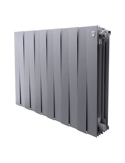 Купить Радиатор Royal Thermo PianoForte 500 Silver Satin - 12 секц. (rtpnss50012) по цене 20640 руб., в Санкт-Петебруге в интернет магазине 100-Систем, а также дургие товары ROYAL THERMO из раздела Биметаллические радиаторы и Радиаторы