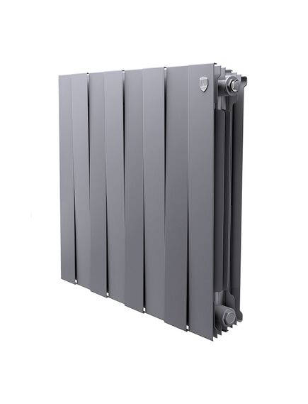 Купить Радиатор Royal Thermo PianoForte 500 Silver Satin - 8 секц. (rtpnss50008) по цене 13760 руб., в Санкт-Петебруге в интернет магазине 100-Систем, а также дургие товары ROYAL THERMO из раздела Биметаллические радиаторы и Радиаторы