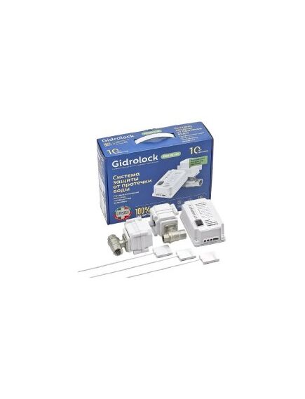 Купить Комплект Gidrolock Premium Radio ENOLGAS 3/4 (31101042) по цене 32481.8 руб., в Санкт-Петебруге в интернет магазине 100-Систем, а также дургие товары GidroLock из раздела Защита от протечек и Предохранительная арматура