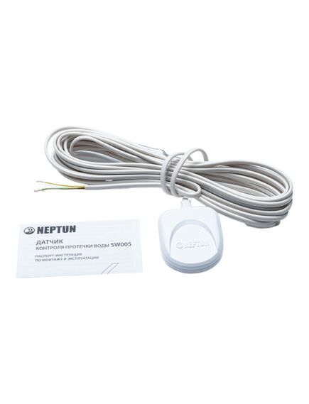 Купить Датчик контроля протечки воды SW005-5,0 (100035588900) по цене 1695.8 руб., в Санкт-Петебруге в интернет магазине 100-Систем, а также дургие товары NEPTUN из раздела Защита от протечек и Предохранительная арматура