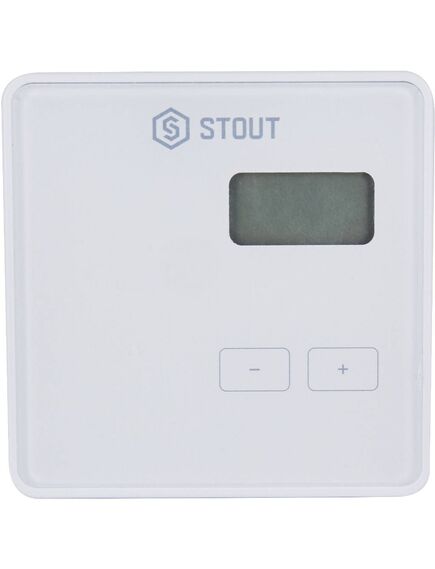 Купить STOUT  Проводной комнатный регулятор R-10b, белый (ste-0101-010001) по цене 8887 руб., в Санкт-Петебруге в интернет магазине 100-Систем, а также дургие товары STOUT из раздела Управляющие модули и Автоматика для водяного теплого пола