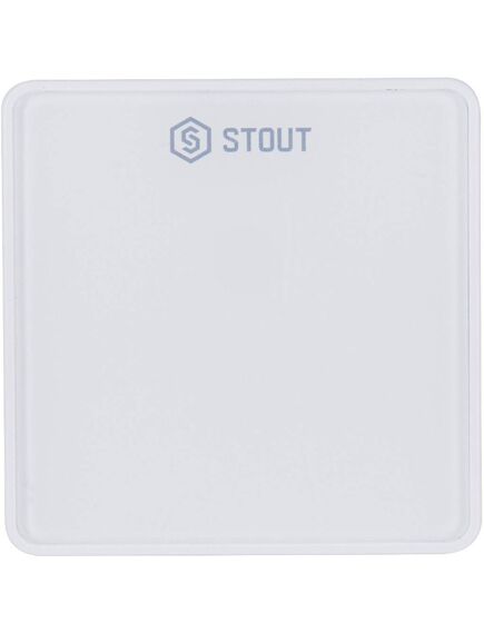 Купить STOUT  Беспроводной комнатный датчик C-8r, белый (ste-0101-008010) по цене 6054 руб., в Санкт-Петебруге в интернет магазине 100-Систем, а также дургие товары STOUT из раздела Температурные датчики и Автоматика для теплого пола