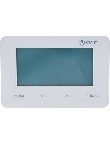 Купить STOUT  Проводной комнатный двухпозиционный регулятор ST-293v3, белый (ste-0101-029331) по цене 19706 руб., в Санкт-Петебруге в интернет магазине 100-Систем, а также дургие товары STOUT из раздела Управляющие модули и Автоматика для водяного теплого пола