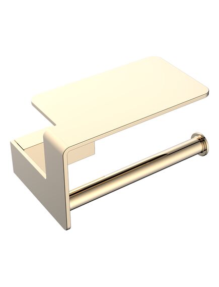 Купить BOHEME Q держатель туал.бумаги с полкой Gold 10941-G (10941-g) по цене 8176 руб., в Санкт-Петебруге в интернет магазине 100-Систем, а также дургие товары BOHEME из раздела Держатели туалетной бумаги и Держатели туалетной бумаги и освежителей воздуха