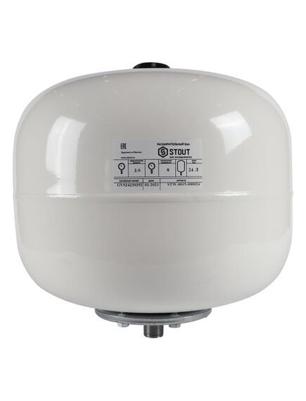 Купить STOUT STW-0015-000024 расширительный бак, для ГВС 24 л. вертикальный (цвет белый) (stw-0015-000024) по цене 3543 руб., в Санкт-Петебруге в интернет магазине 100-Систем, а также дургие товары STOUT из раздела Баки для воды и Расширительные баки и емкости