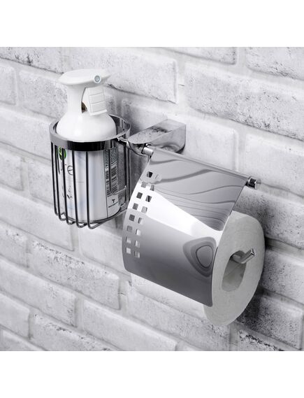 Купить Держатель туалетной бумаги и освежителя воздуха WasserKRAFT Kammel K-8359 Хром (k-8359) по цене 4074 руб., в Санкт-Петебруге в интернет магазине 100-Систем, а также дургие товары WasserKRAFT из раздела Держатели туалетной бумаги и освежителей воздуха и Аксессуары для ванной комнаты