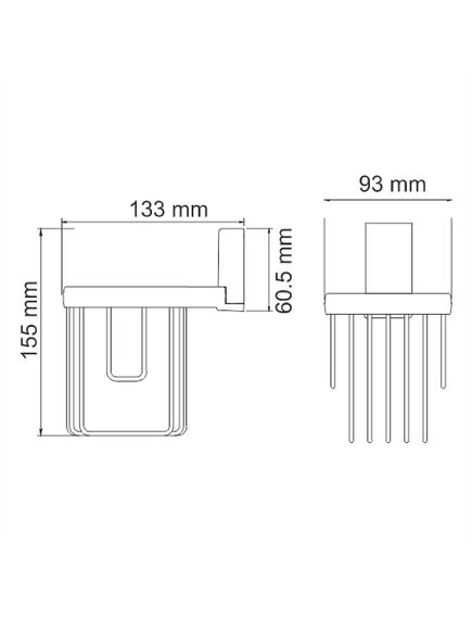 Купить Lopau K-6045 Держатель освежителя (k-6045) по цене 3660 руб., в Санкт-Петебруге в интернет магазине 100-Систем, а также дургие товары WasserKRAFT из раздела Держатели освежителя воздуха и Держатели туалетной бумаги и освежителей воздуха