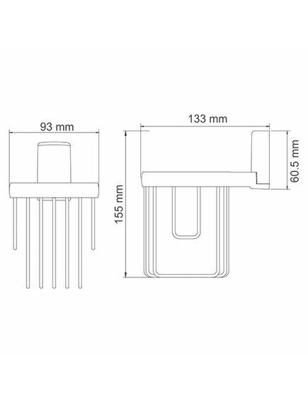 Купить Leine K-5045 Держатель освежителя (k-5045) по цене 3680 руб., в Санкт-Петебруге в интернет магазине 100-Систем, а также дургие товары WasserKRAFT из раздела Держатели освежителя воздуха и Держатели туалетной бумаги и освежителей воздуха