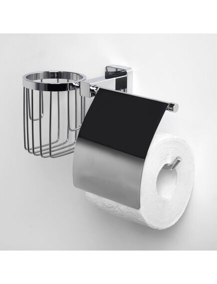 Купить Держатель туалетной бумаги и освежителя воздуха WasserKRAFT Lippe K-6559 Хром (k-6559) по цене 6990 руб., в Санкт-Петебруге в интернет магазине 100-Систем, а также дургие товары WasserKRAFT из раздела Держатели туалетной бумаги и освежителей воздуха и Аксессуары для ванной комнаты