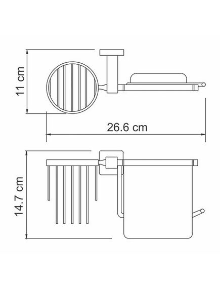 Купить Держатель туалетной бумаги и освежителя воздуха WasserKRAFT Lippe K-6559 Хром (k-6559) по цене 6990 руб., в Санкт-Петебруге в интернет магазине 100-Систем, а также дургие товары WasserKRAFT из раздела Держатели туалетной бумаги и освежителей воздуха и Аксессуары для ванной комнаты