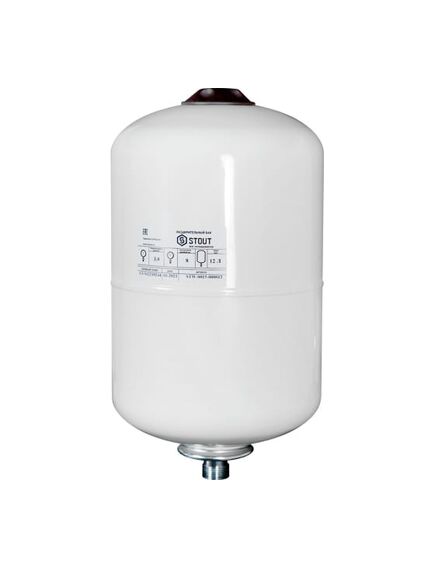 Купить STOUT STW-0015-000012 расширительный бак, для ГВС 12 л. вертикальный (цвет белый) (stw-0015-000012) по цене 2826 руб., в Санкт-Петебруге в интернет магазине 100-Систем, а также дургие товары STOUT из раздела Баки для воды и Расширительные баки и емкости