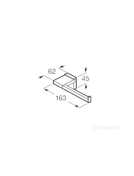 Купить Держатель Roca для туалетной бумаги Rubik 816850024 (816850024) по цене 5528.77 руб., в Санкт-Петебруге в интернет магазине 100-Систем, а также дургие товары ROCA из раздела Держатели туалетной бумаги и Держатели туалетной бумаги и освежителей воздуха