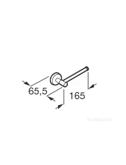 Купить Держатель Roca для туалетной бумаги Twin 816712001 (816712001) по цене 4605.77 руб., в Санкт-Петебруге в интернет магазине 100-Систем, а также дургие товары ROCA из раздела Держатели туалетной бумаги и Держатели туалетной бумаги и освежителей воздуха