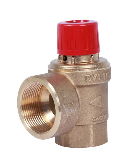 Купить STOUT SVS-0001 Клапан предохранительный 15х1 1/4" (svs-0001-001532) по цене 6009 руб., в Санкт-Петебруге в интернет магазине 100-Систем, а также дургие товары STOUT из раздела Предохранительные клапаны и Предохранительная арматура