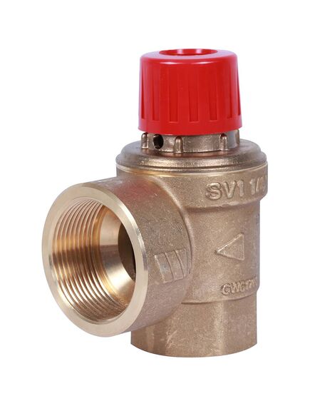 Купить STOUT SVS-0001 Клапан предохранительный 30х1 1/4" (svs-0001-003032) по цене 6685 руб., в Санкт-Петебруге в интернет магазине 100-Систем, а также дургие товары STOUT из раздела Предохранительные клапаны и Предохранительная арматура