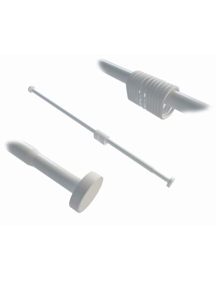 Купить Kammel SC-831120 Карниз для ванной (sc-831120) по цене 3990 руб., в Санкт-Петебруге в интернет магазине 100-Систем, а также дургие товары WasserKRAFT из раздела Карнизы для ванн и Карнизы Шторки Коврики