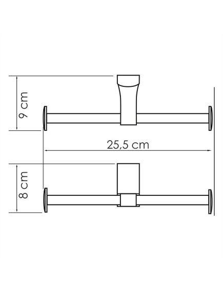 Купить Leine K-5096D Держатель туалетной бумаги, двойной (k-5096d) по цене 3188 руб., в Санкт-Петебруге в интернет магазине 100-Систем, а также дургие товары WasserKRAFT из раздела Держатели туалетной бумаги и Держатели туалетной бумаги и освежителей воздуха