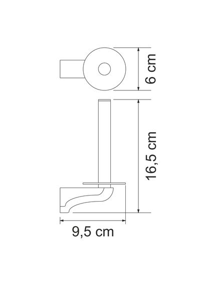 Купить Держатель туалетной бумаги вертикальный WasserKRAFT Kammel K-8397 (k-8397) по цене 1242 руб., в Санкт-Петебруге в интернет магазине 100-Систем, а также дургие товары WasserKRAFT из раздела Держатели туалетной бумаги и Держатели туалетной бумаги и освежителей воздуха