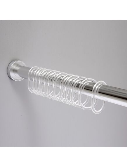 Купить Dinkel SC-461120 Карниз для ванной (sc-461120) по цене 4300 руб., в Санкт-Петебруге в интернет магазине 100-Систем, а также дургие товары WasserKRAFT из раздела Карнизы для ванн и Карнизы Шторки Коврики
