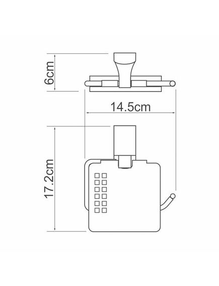 Купить Exter K-5225 Держатель туалетной бумаги  (k-5225) по цене 3990 руб., в Санкт-Петебруге в интернет магазине 100-Систем, а также дургие товары WasserKRAFT из раздела Держатели туалетной бумаги и Держатели туалетной бумаги и освежителей воздуха