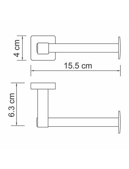 Купить Держатель туалетной бумаги WasserKRAFT Lippe K-6596 Хром (k-6596) по цене 2000 руб., в Санкт-Петебруге в интернет магазине 100-Систем, а также дургие товары WasserKRAFT из раздела Держатели туалетной бумаги и Держатели туалетной бумаги и освежителей воздуха