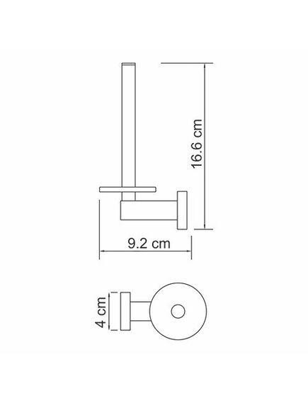 Купить Держатель запасного рулона WasserKRAFT Lippe K-6597 Хром (k-6597) по цене 2160 руб., в Санкт-Петебруге в интернет магазине 100-Систем, а также дургие товары WasserKRAFT из раздела Держатели туалетной бумаги и Держатели туалетной бумаги и освежителей воздуха