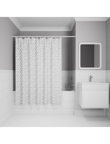 Купить Штора для ванной, 200x180 см, Полиэстер, IDDIS, BB01P18i11 (bb01p18i11) по цене 1590 руб., в Санкт-Петебруге в интернет магазине 100-Систем, а также дургие товары IDDIS из раздела Шторки для ванной и Карнизы Шторки Коврики