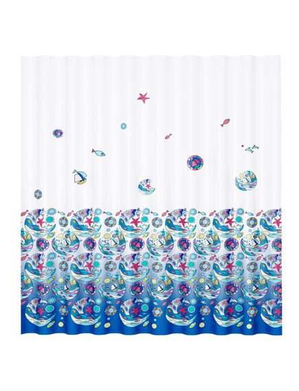Купить Шторка для ванной WasserKRAFT Salm SC-13101 180х200, кольца в комплекте (sc-13101) по цене 2030 руб., в Санкт-Петебруге в интернет магазине 100-Систем, а также дургие товары WasserKRAFT из раздела Шторки для ванной и Карнизы Шторки Коврики